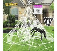 4pcs Angoily Pet Spider Outfit Cat Costumes for Cats Puppy Costume Dog Costume Outfit Christmas Decor Pet Spider Costume Toy Spider Small Cat Sweater Dog Spider Dog Supplies Plush Halloween