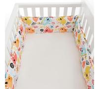 4Pcs Anti-Collision Breathable Cushioned Pads, Soft Padding Thickened Pad for Sides Padded Covers, L/132 * 24cm, W/68.5 * 24cm (Koala)