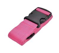 4Pcs Anti-lost Tying Rope Packing Belt Fixed Travel Suitcase Accessories Luggage Safe Straps Baggage Belts Buckle Strap For Suitcases(Pink)