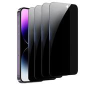 4Pcs Anti-spy Tempered Glass,for IPhone 16 15 13 14Pro Max Privacy Screen Protector (For iphone 14)