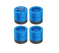 4PCS Anti Vibration Pads Washer Feet Pad Universal Washing Machine Anti-Skid Roller Kit Furniture Lifting Foot Base Elevate(4pcs Blue 60mm)