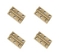 4Pcs Antique Brass Door Hinges,2inch Heavy Duty Folding Hinges for Gate,Window,Drawer