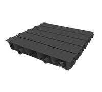 4pcs AntiSlip Bath Mat Set QuickDry Shower Mats Interlocking NonMold Floor Mats for Bathroom Patio Balcony Pool Deck6cm Height ior Draina