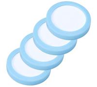 4pcs Aquarium Co2 Diffuser Disc Replacement Membrane for Glass Tanks | Plastic Stone Membrane Disk, Fine Bubbles and Wide Compatibility, for Aquascaping Setups and Planted Keepers
