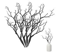 4pcs Artificial Plastic Antler Branches for Vase Decoration DIY Craft