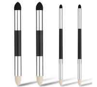 4pcs Artist Blending Sponge Pen, 2 Sizes Double-Headed Blending Pen Sketch Pen Brush Rubbing Sponge Drawing Art Blender Drawing Blender for School Students Beginners Artists