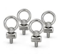 4Pcs Awning Rail Stoppers 6mm for Caravan Motorhome Campervan Camping Tent | 304 Stainless Steel Caravan Awning Accessories for Caravan, Campervan, Motorhome, Tent Rail Track