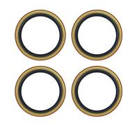 4Pcs Axle Oil Seal 6689775 6658228 Compatible with Bobcat Skid Steer Loader Race Front Rear S130 S150 S175 S185 S205 S510 S530 S550 763 7753 873 653 720 743 751 753 763 773 873 963