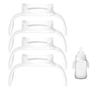 4pcs Baby Bottle Handles for Philips Avent Anti Colic Bottles, Ergonomic Baby Bottle Handles Bottle Holder Accessories for Philips Avent Bottles, Let Baby Be Independent