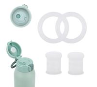 4pcs Baby Bottle Warmer Accessories Set Compatible with Momcozy, BPA-Free Silicone Stopper Gasket Lid and Seal Rings for 17oz/500ml Portable Baby Bottle Warmer