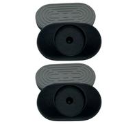 4pcs Baby Gate Wall Pads Stair Extension Guard Ensures Without Hazardous Gaps with Sturdy Rubber Backing Nonslip Cup