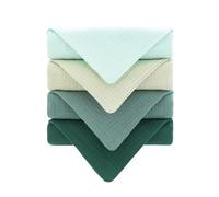 4Pcs Baby Washcloths Ultra-Soft Cotton Towels for Sensitive Skin Quick-Drying Face & Body Cloth for Newborns Multi Use Baby Towel
