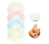 4Pcs Baking Bowl Cover Reusable Bowl Covers for Bread Proofing Adjustable Elastic Sourdough Proving Covers Waterproof Proving Bags for Dough for Bread Baking Jars Storage Vegetables Meat