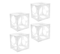 4pcs Balloon Sizer Box with 11 Slots Pvc for Balloon Artists