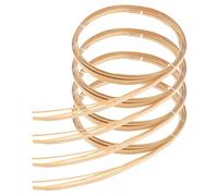 4pcs Bamboo Basket Weaving Strips 118 Inch Flat Cane Material