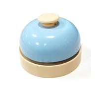 4PCS Bar Counter Ringing Single Bell Dining Reception Table Summoning Good Morning Ring The For Restaurant Kitchen For Kitchen Restaurant(Blue)