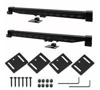 4Pcs Barn Door Soft Close Mechanism - Lashow Upgraded No-Drill Version Sliding Barn Door Hardware for Door Weight 70-160 Pounds Adjustable Door Stoppers, Actuator Spacers Included