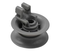 4pcs Basket Roll Resistant Upper Basket Wheels For Dishwasher Top Basket ，Compatible For Bosch For Siemens 611666 For Neff For Dishwashers