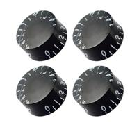 4Pcs Bass Knobs Guitar Jazzes Bass Knobs Potentiometer Turning Knobs Bass Effect Button Control Knobs Replacement Set