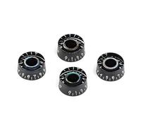 4Pcs Bass Knobs Guitar Potentiometer Jazzes Concentric Effect Button Control Turning Speed Control Guitar Knobs