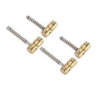 4Pcs Bass String Saddle 4-String Brass Bridge Set Kit Accessory Replacement For, Multifunctional Accessory For Home Use