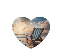4pcs Beautiful Blue Sky And Sea Car Aroma Diffuser Heart Shape Hanging Fragrance Tablet Car Interior Decoration Closet Shoe Closet Fragrance Freshener