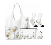 4Pcs Beautiful Daisy Illustration Gifts for Women Girls Daisy Lover