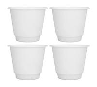 4Pcs Bed Riser, 5 Inch Heavy Duty Round Furniture Risers Sofa Lifts Plastic EVA Lifter with Anti Slip Top for Table Chair Desk Raised Blocks Feet Pad Leg Raising Floor or Cafe