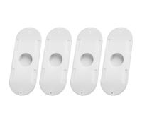 4Pcs Beehive One Way Escape Doors - White Plastic Bee Porter Beekeeping Equipment for Beehive Honey Removal