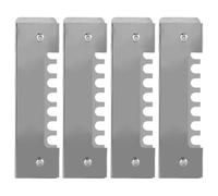 4pcs Beekeeping Entrance Reducer for Hive Mouse Guard Steel | Quick Mounting, Bite Resistant Metal Plate, for Standard Langstroth Hive and Winter Drafts