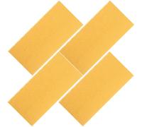 4pcs Beekeeping Plastic Foundation Sheets, Wax Coated Yellow