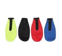 4pcs Beer Bottle Insulator Sleeve Insulation Zip Up Bottle Jacket Thick Beer Bottle Cooler Cover for Home Party Outside