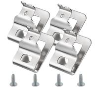 4pcs Belt Clips for Dewalt 304 Stainless Steel Drill Tool Clips Hook Kit,Dewalt Clips,with Screws for Dewalt N268241 N086039 Fit for 20V Power Tools DCD980 DCD985 DCD980L2 DCD985L2
