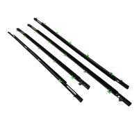 4Pcs Belt Door for Honda CR-V 2007-2011 Window Weatherstrips Sweep ABS