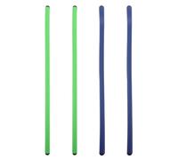 4pcs Bendable Cane Holder Hook with Soft Silicone Wrap and Metal Core | Flexible Multi-point Attachment, Protects Cane Finish, Fits Irregular Frames, for Seniors and Caregivers