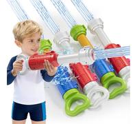 4Pcs Big 36.5cm Cartoon Water Guns, Large Water Blaster Squirter Toys for Kids, Summer Outdoor Pool Beach Party Fun for Small Groups