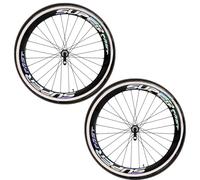 4Pcs Bike Stickers 1.2" Width Decorative Wheel Stickers for Rims Reflective Bike Decals for Wheel Painting Decoration, Colorful 2 Tires 4 Sets Of Bicycle