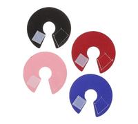 4pcs Bird Neck Guard Cone Parrot Bite Collar for Healing Durable Comfortable Pet Protection Prevents Pecking Injuries Easy to Use Bird Supplies