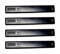 4PCS Black ABS Roof Rail Hole Cover for for Suzuki Swift 2010-2024 (CHASSIS TSMN), Exterior Body Moulding Fastener, Roof Rack Bars Hole Clip Cover, OEM
