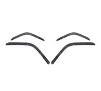 4pcs Black Car Front Rear Mudguard Fender Splash Protective Protector Mud Guard For Jeep For Wrangler JL 2018-2023