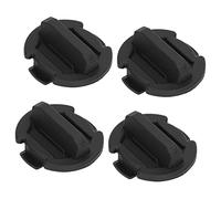 4PCs Black Floor Drain Plug Twist Good Sealing Replacement for Polaris RZR for General for RZR XP Floor Drain Plug for UTV UTV Floor Drain Plug Floor Drain Plug Floor Convenient Fa