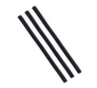 4PCS Black Oven Rack Shields Heat Resistant Silicone Oven Rack Cover 14 Long Oven Rack Edge Protector Against Burns and Scars