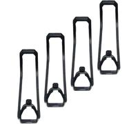 4Pcs Black Propeller Guards - Lightweight Anti-Collision Propeller Blade Protectors, Crash Guard Covers & Bumpers for Z908 Pro and i3 Pro Drone Replacement Parts