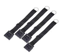 4pcs Black Resin Cello Non-slip Belt Holder Adjustable 40cm to 70cm | Portable Antiskid Plate, Stable Support for Double Bass and Cello, Prevents Slipping during Use