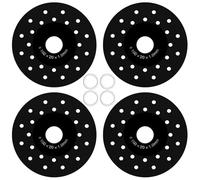4Pcs Black Rock Ceramic Cutting Disc, Diamond Chamfering Saw Blades Tools, Discos Para Cortar Ceramica Angle Grinder Accessories Suitable for Metal Marble Glass Tile Etc
