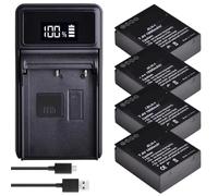4PcS BLH-1 BLH1 BLH 1 Camera LED USB Charger OM-D E-M1