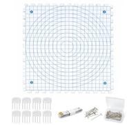 4Pcs Blocking Mats for Knitting and Crochet: 30x30cm EVA Foam Mats