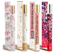 4PCS Blonde Joy Body Spray, 35ml Each, Long Lasting Parfum with Sweet Floral & Fruity Notes, Travel Portable Fragrance for Women, Birthday Gift for Her and Mum