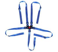 4pcs Blue Five-Point Safety Harness Straps for High Chair