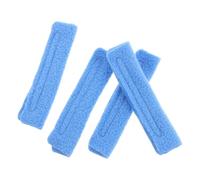 4pcs Blue Flannel Nasal Tubing Ear Cushions for Oxygen Strap Comfort | Fits Existing Tubing, Washable and Reusable, Soft Fleece Pads for Ch ontact Areas